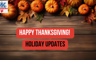Thanksgiving week schedule