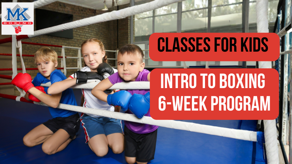 Kids classes for the Intro to Boxing