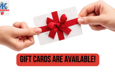 Gift cards are available!