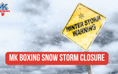 MK Boxing snow storm closure. Kids classes