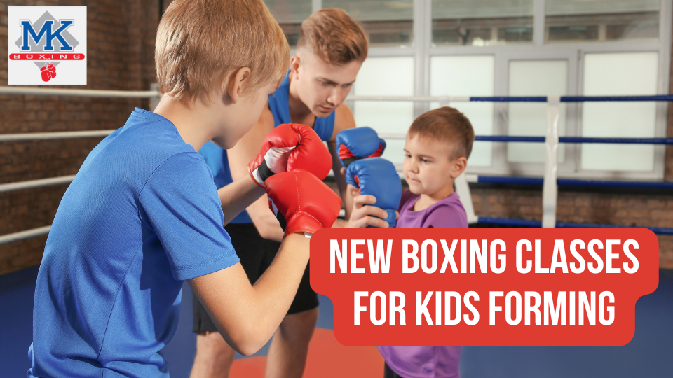 New classes added – kids boxing