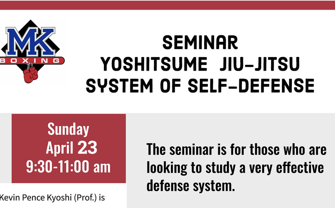 Seminar: Yoshitsume Jiu-Jitsu – System of Self-Defense