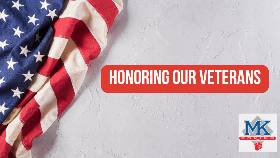 Honoring Our Veterans. Teenage Boxing Classes