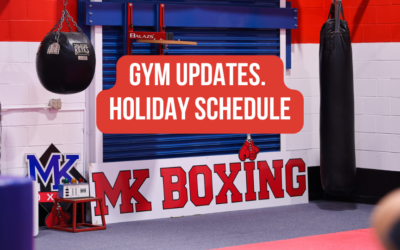 Holiday Schedule, Kids Boxing Classes in January