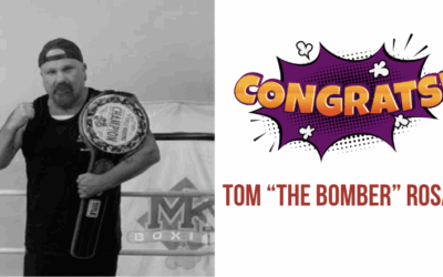A Huge Congratulations to Tom “The Bomber” Rosa!